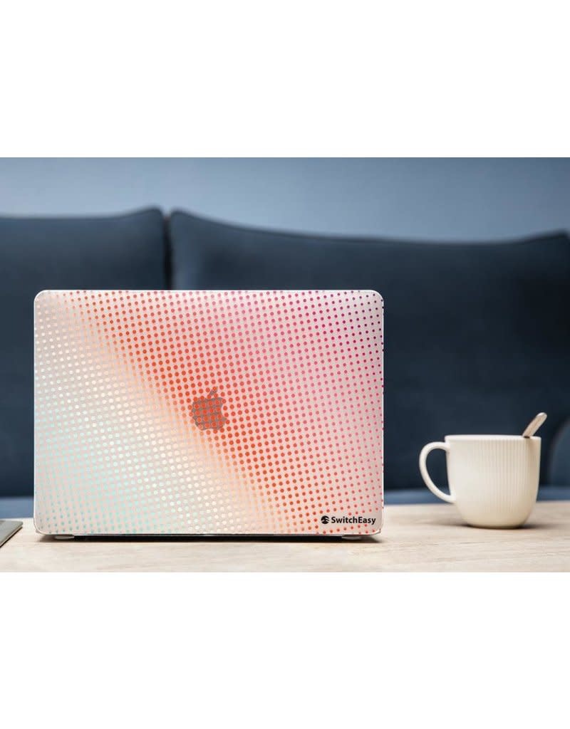 SwitchEasy Dots Case for 2020-2018-M1 MacBook Pro 13” - Aurora