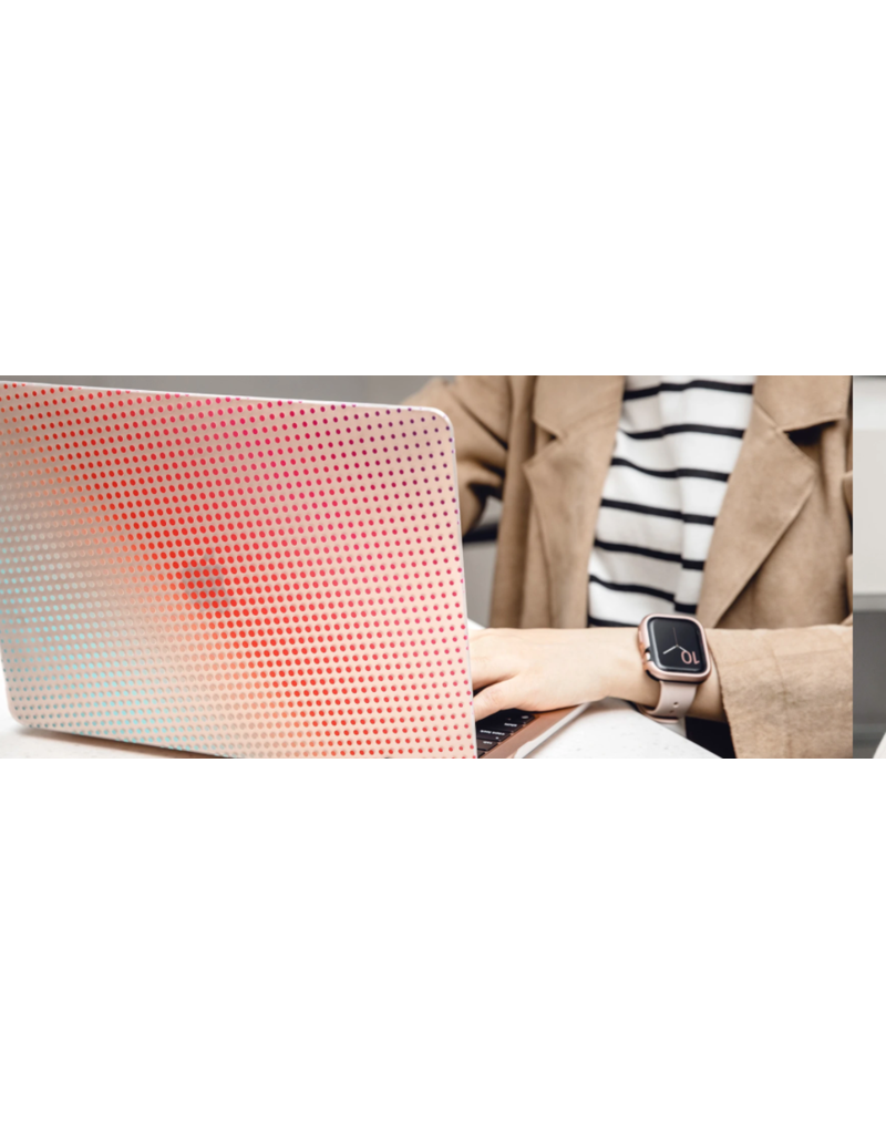 SwitchEasy Dots Case for 2020-2018-M1 MacBook Pro 13” - Aurora
