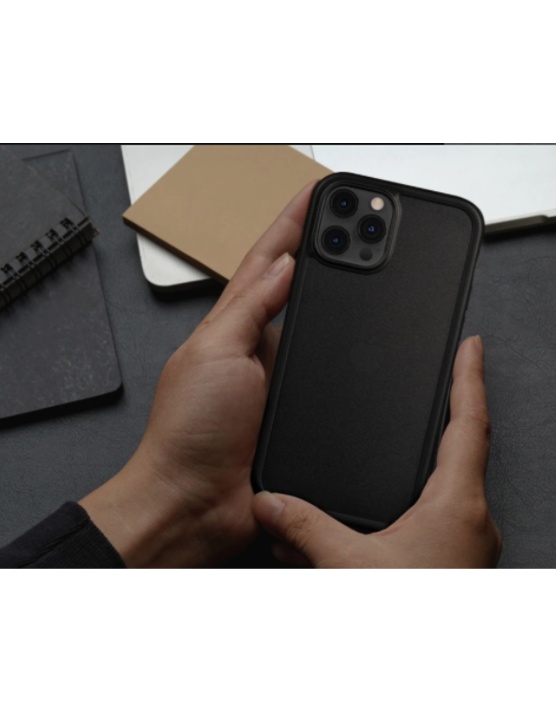 SwitchEasy Aero Plus Protective Case Magsafe for iPhone 12 Mini - Frosty Black