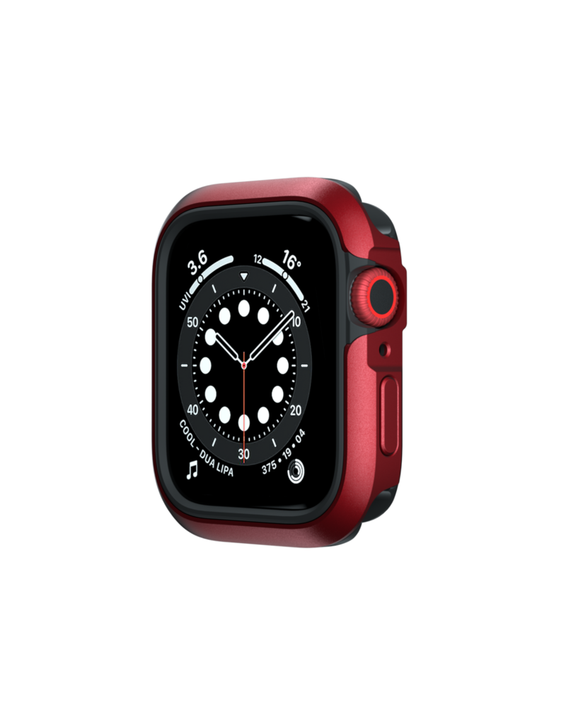 SwitchEasy Odyssey Metail Case for Apple Watch 44mm- Red