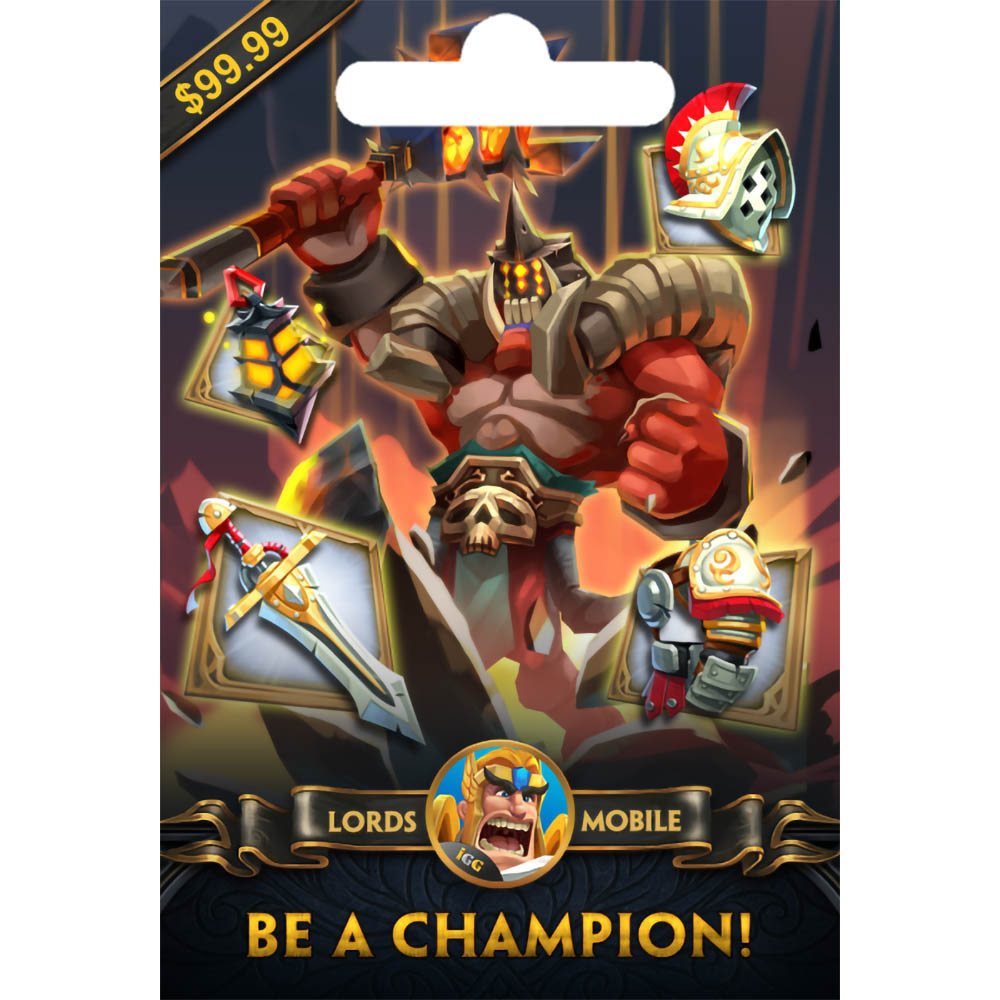 Lords Mobile Be a Champion! Gift card - Gadget Zone