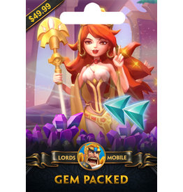 Lords Mobile Lords Mobile Gem Packed Gift Card