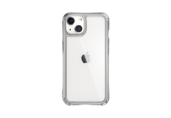 SwitchEasy Alos Anti Microbial Shockproof Case for iPhone 14/13 - Transparent