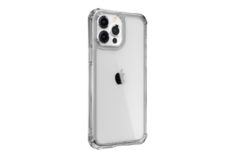 SwitchEasy Alos Anti Microbial Shockproof Case for iPhone 14/13 - Transparent