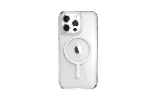 SwitchEasy MAgCrush MagSafe Shockproof Case for iPhone 13 Pro - Clear/White