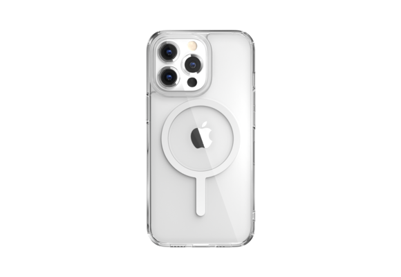 SwitchEasy MAgCrush MagSafe Shockproof Case for iPhone 13 Pro - Clear/White