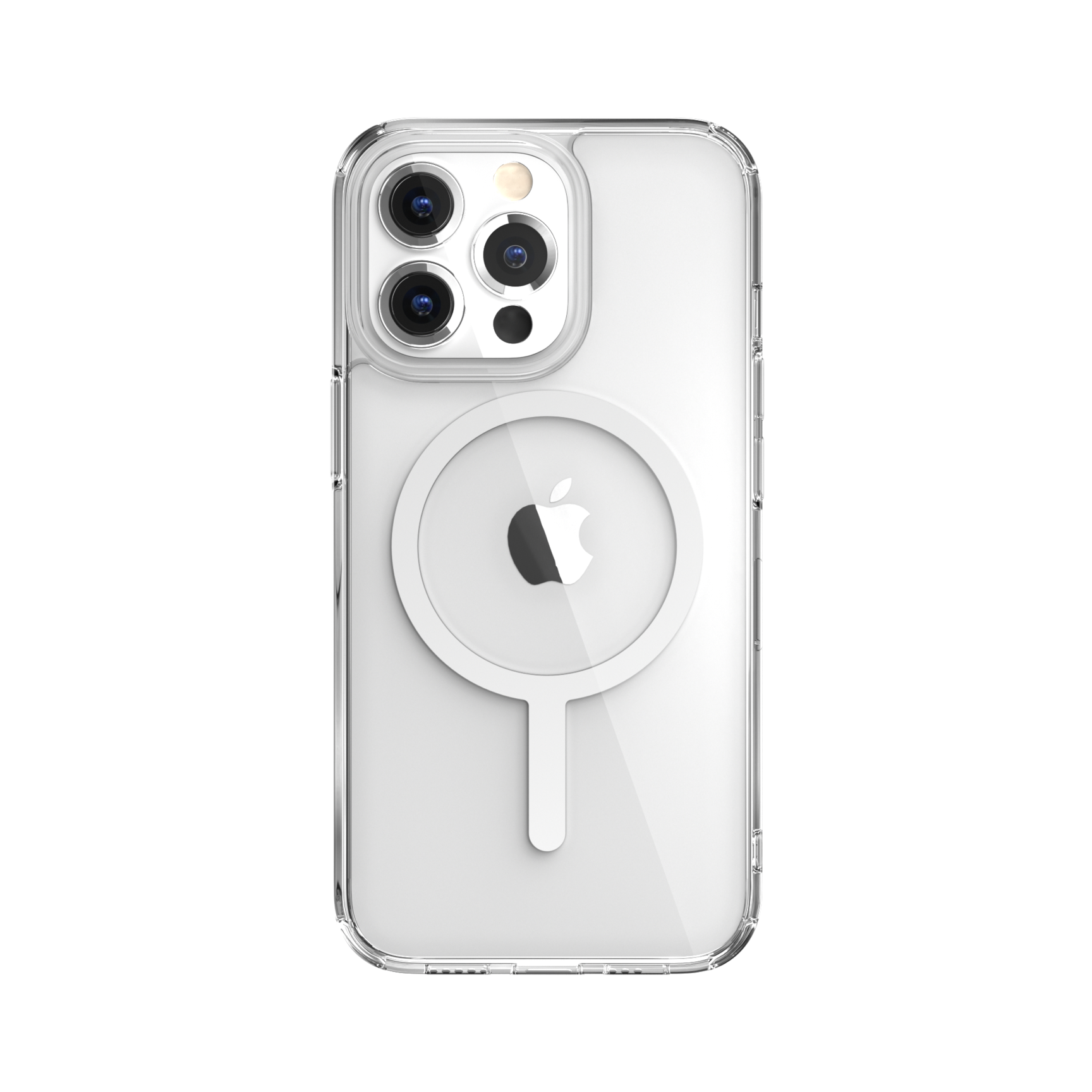 SwitchEasy MAgCrush MagSafe Shockproof Case for iPhone 13 Pro - Clear/White