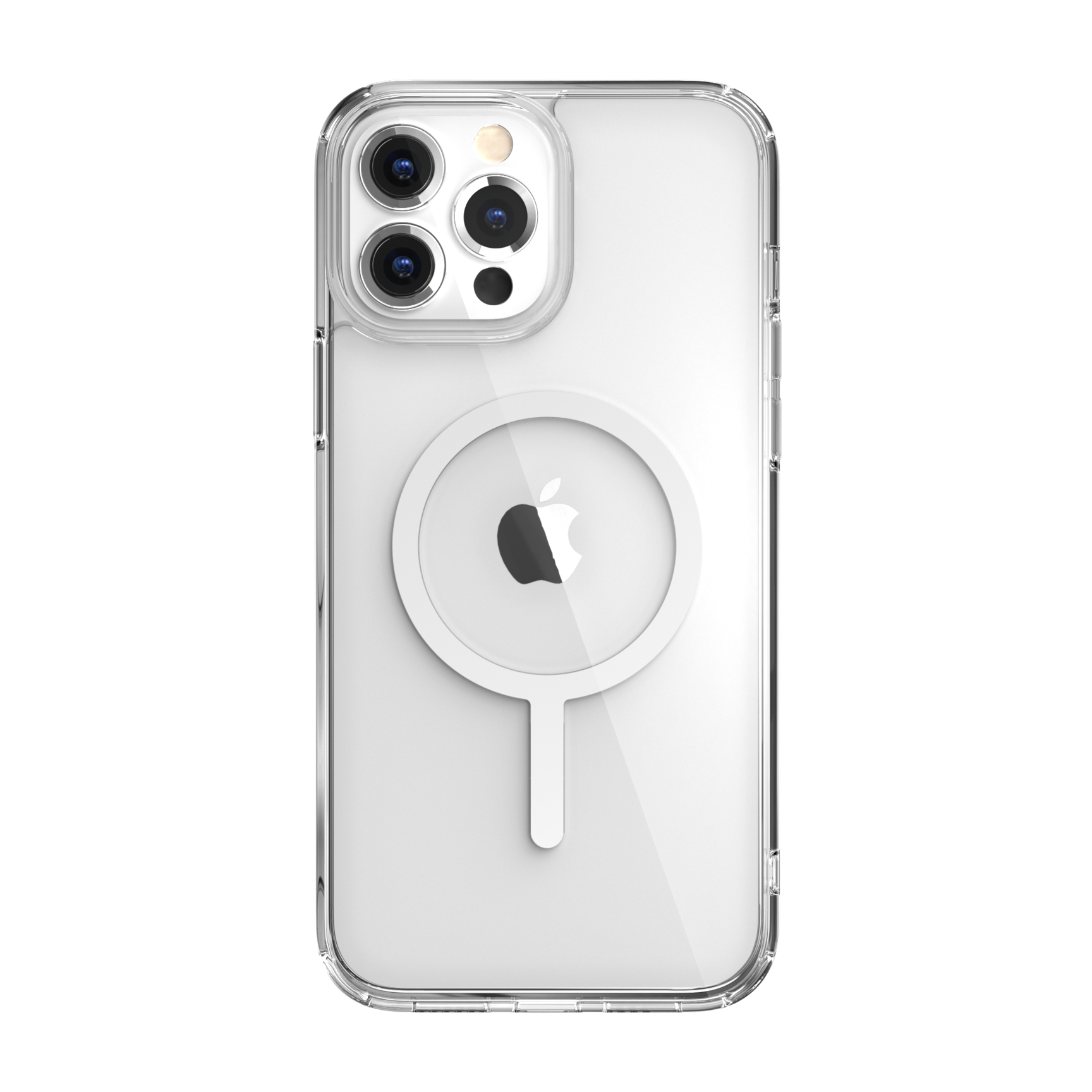 SwitchEasy MAgCrush MagSafe Shockproof Case for iPhone 13 Pro - Clear/White