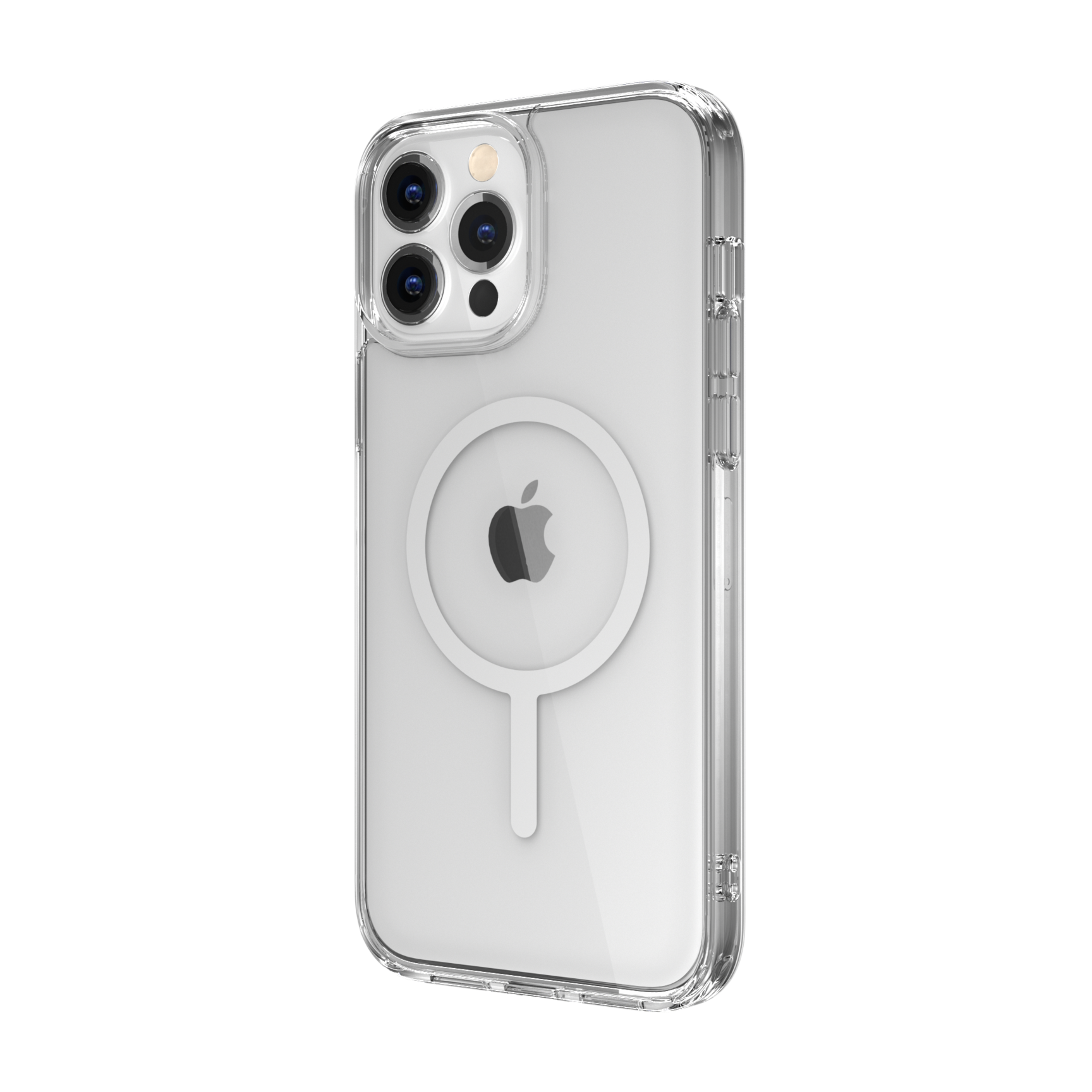 SwitchEasy MAgCrush MagSafe Shockproof Case for iPhone 13 Pro - Clear/White