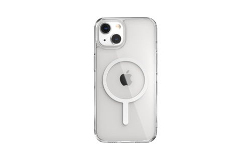 SwitchEasy MAgCrush MagSafe Shockproof Case for iPhone 14/13 - Clear/White