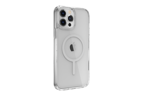 SwitchEasy MAgCrush MagSafe Shockproof Case for iPhone 14/13 - Clear/White