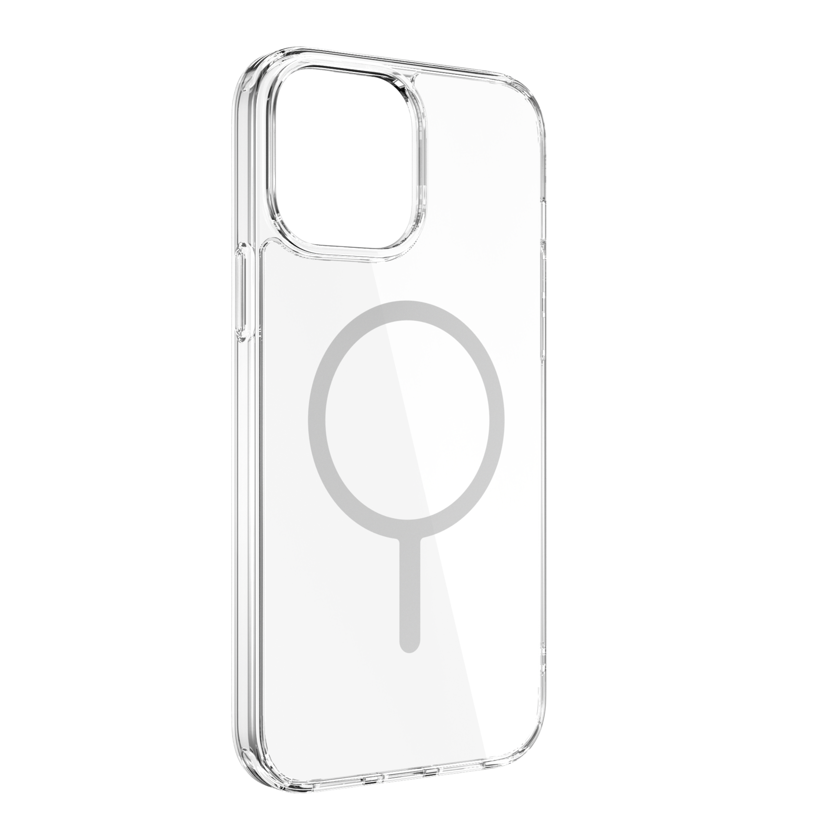 SwitchEasy MAgCrush MagSafe Shockproof Case for iPhone 14/13 - Clear/White