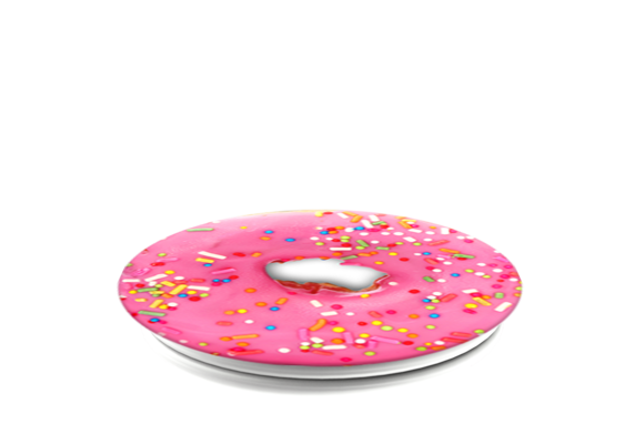 PopSockets Device Stand and Grip - Pink Donut
