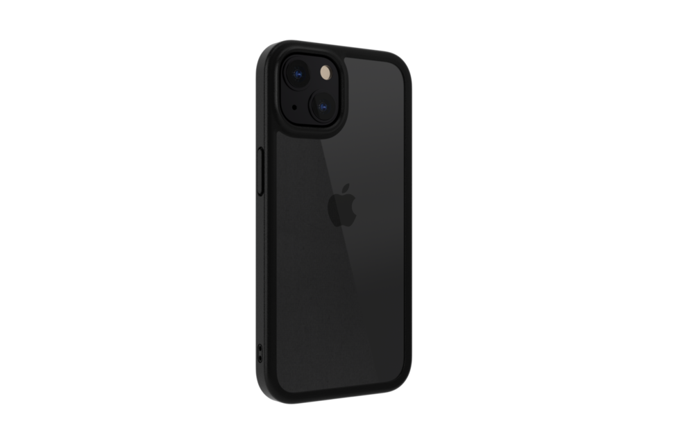 SwitchEasy Aero Plus Ultra Light Shockproof Case for iPhone 14/13 - Clear Black