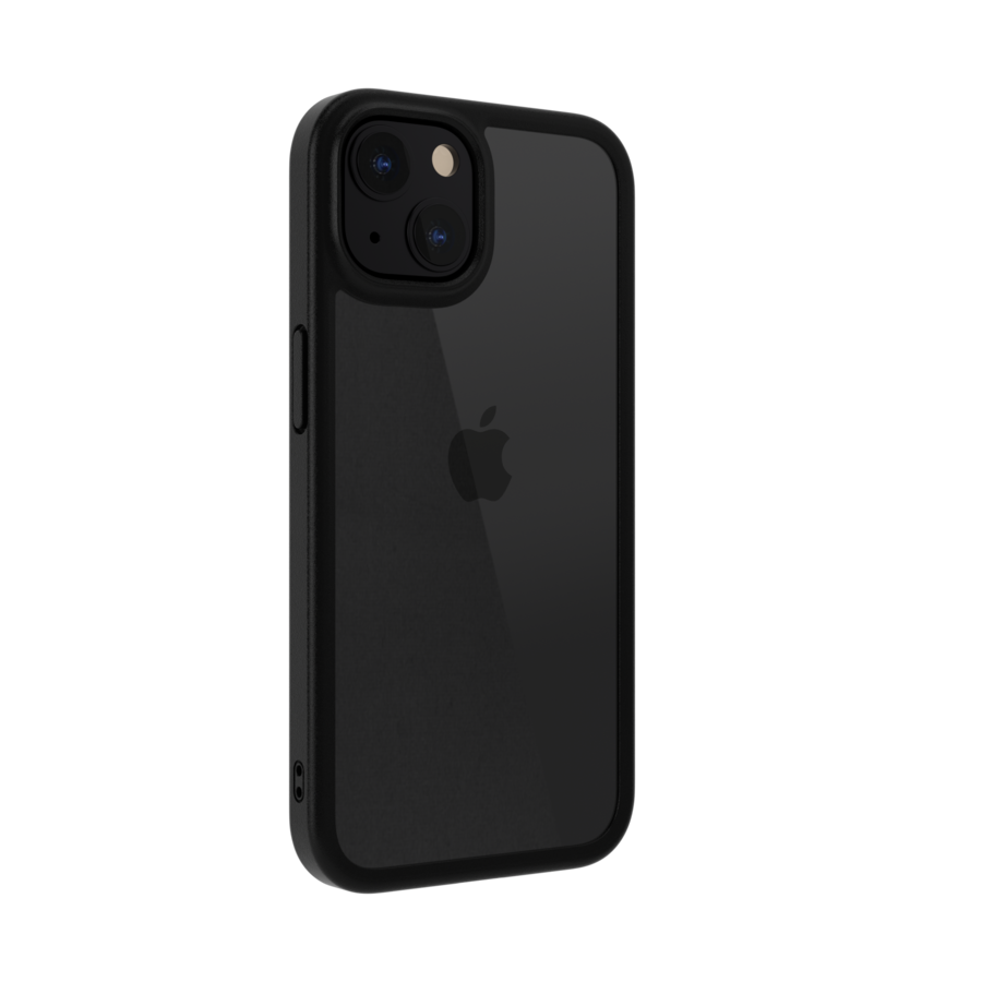 SwitchEasy Aero Plus Ultra Light Shockproof Case for iPhone 14/13 - Clear Black