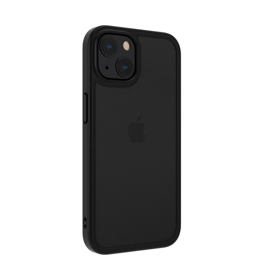 SwitchEasy Aero Plus Ultra Light Shockproof Case for iPhone 14/13 - Frosty Black