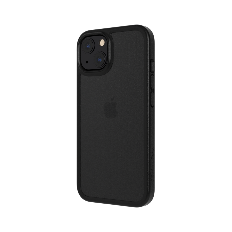 SwitchEasy Aero Plus Ultra Light Shockproof Case for iPhone 14/13 - Frosty Black