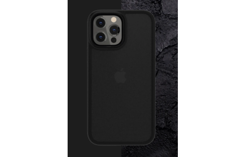 SwitchEasy Aero Plus Ultra Light Shockproof Case for iPhone 14/13 - Frosty Black