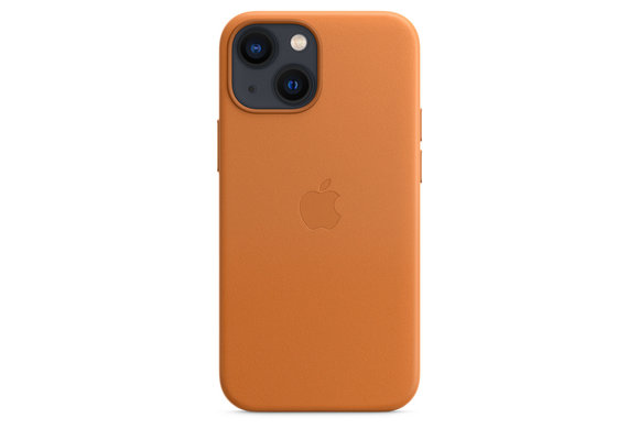 Apple IPhone 13 Leather Case with MagSafe - Golden Brown