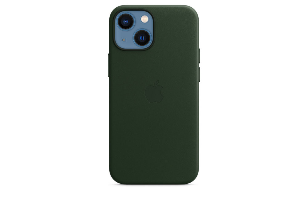 Apple IPhone 13 Mini Leather Case with MagSafe - Sequoia Green