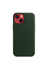Apple Apple IPhone 13 Mini Leather  Case with MagSafe - Sequoia Green