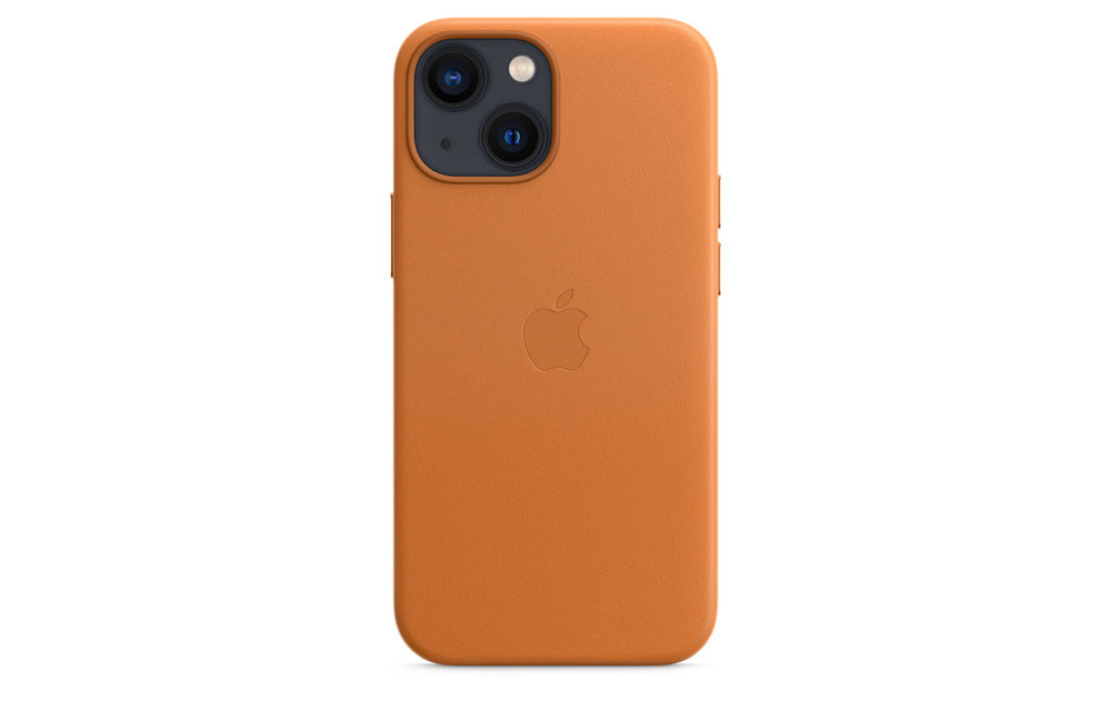 Apple IPhone 13 Mini Leather Case with MagSafe - Golden Brown