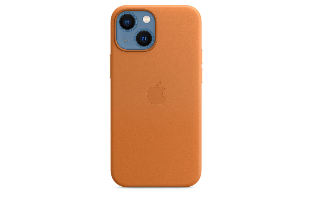 Apple IPhone 13 Mini Leather Case with MagSafe - Golden Brown