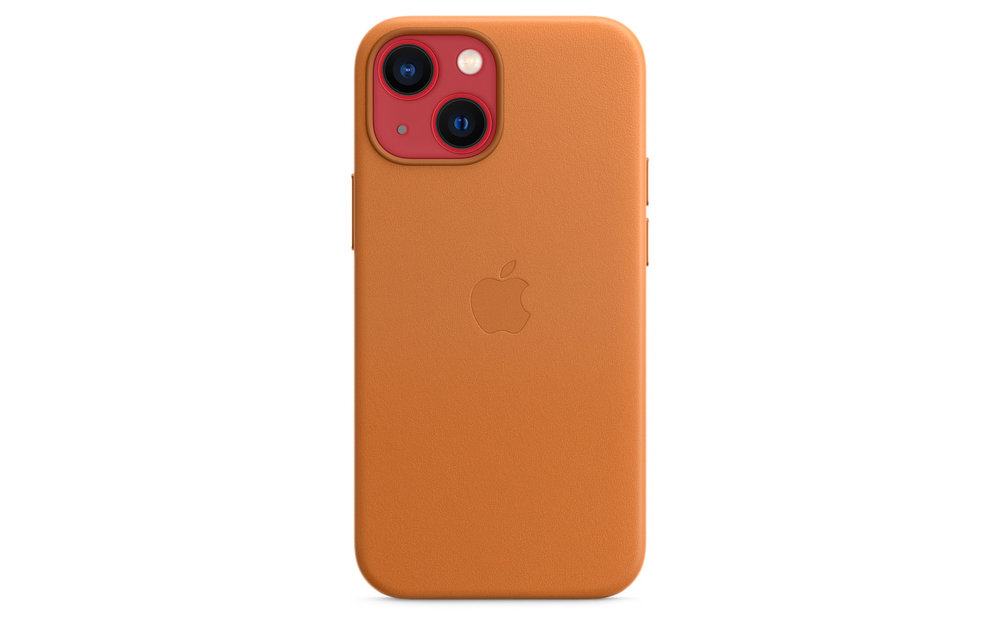 Apple IPhone 13 Mini Leather Case with MagSafe - Golden Brown
