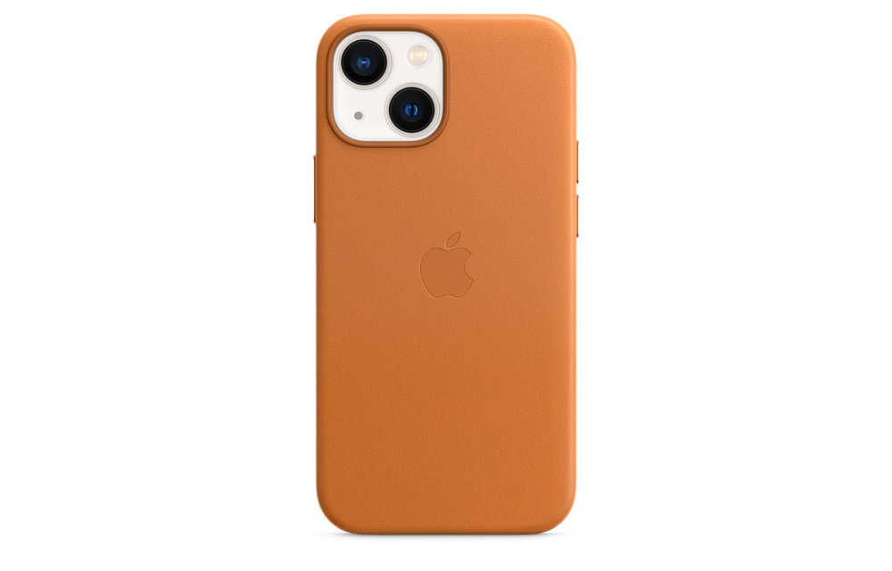 Apple IPhone 13 Mini Leather Case with MagSafe - Golden Brown