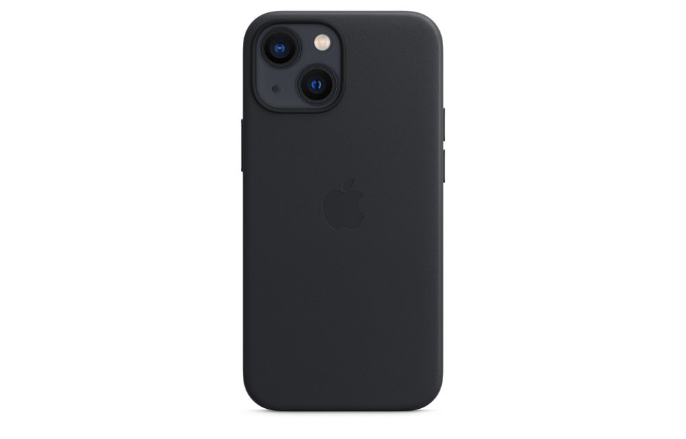 Apple IPhone 13 Mini Leather Case with MagSafe - Midnight