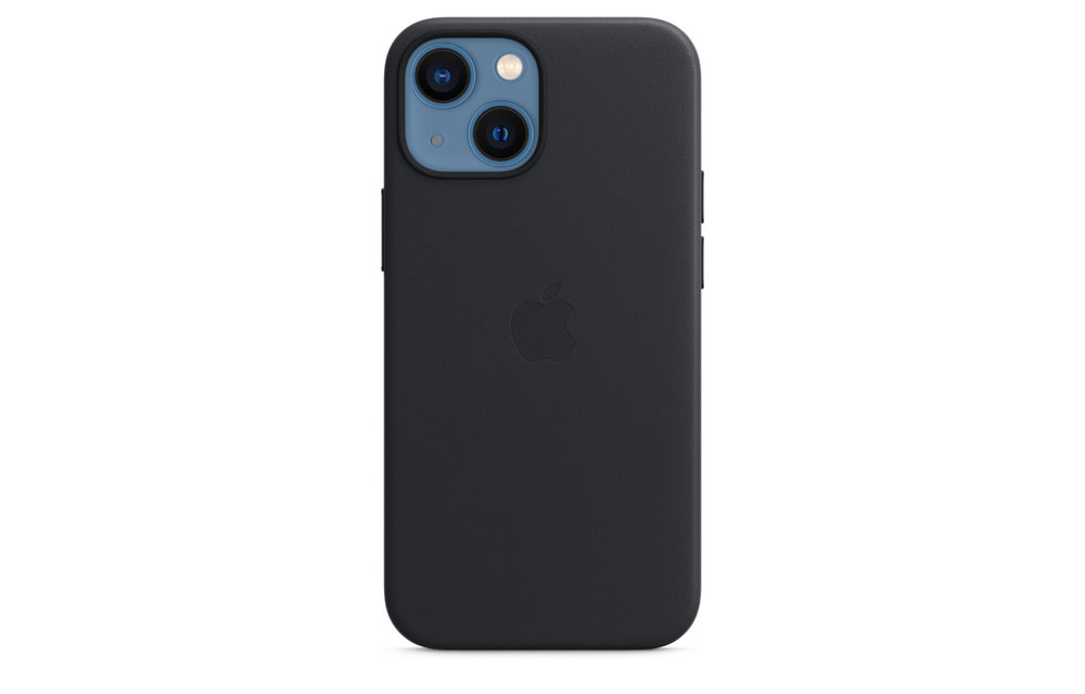 Apple IPhone 13 Mini Leather Case with MagSafe - Midnight