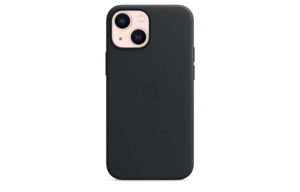 Apple IPhone 13 Mini Leather Case with MagSafe - Midnight