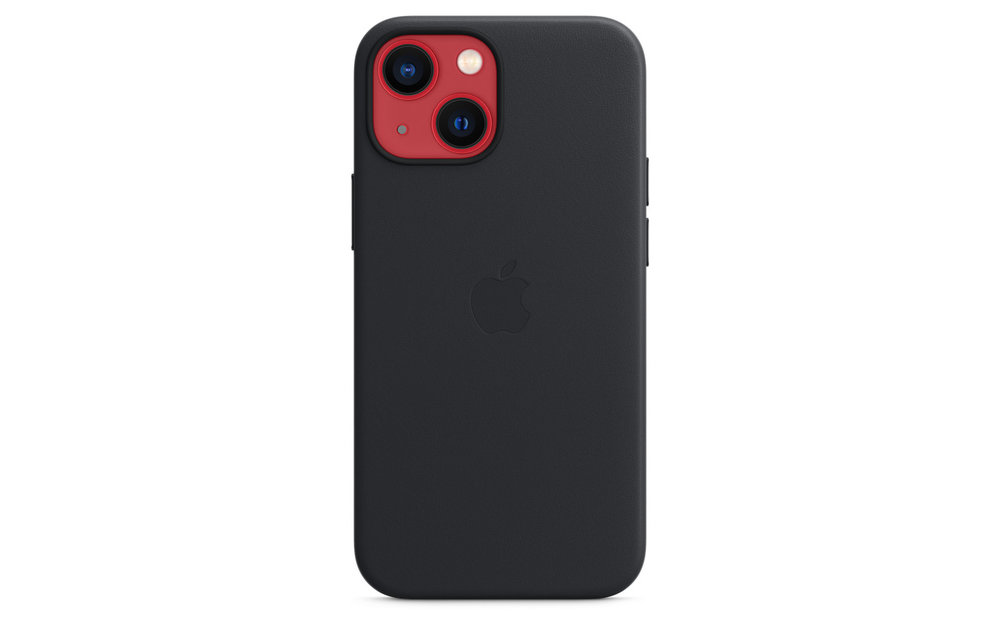 Apple IPhone 13 Mini Leather Case with MagSafe - Midnight