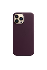Apple Apple IPhone 13 Pro Leather Case with MagSafe - Dark Cherry
