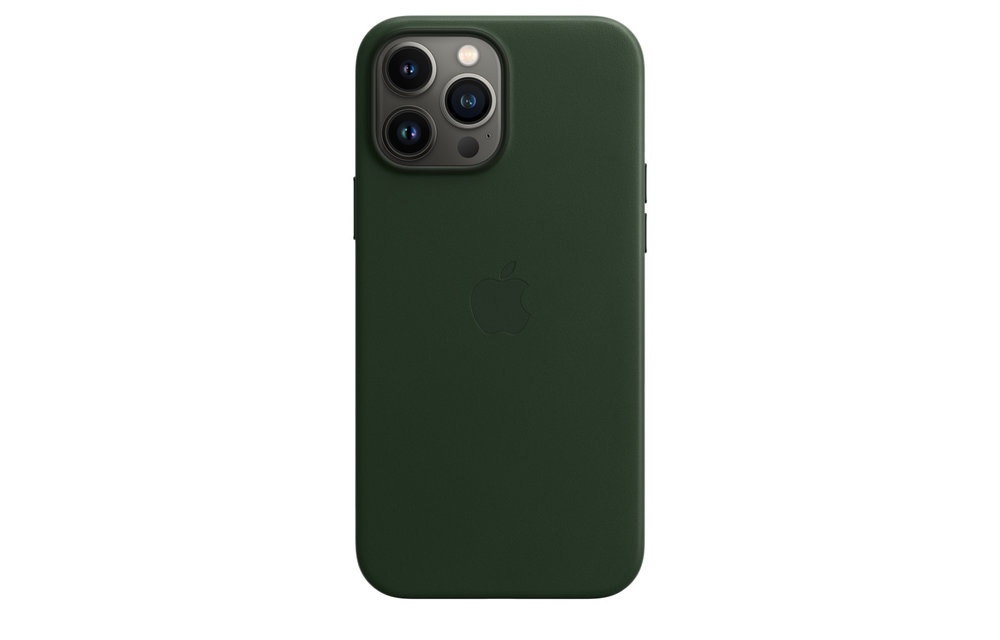 Apple IPhone 13 Pro Leather Case with MagSafe - Sequoia Green