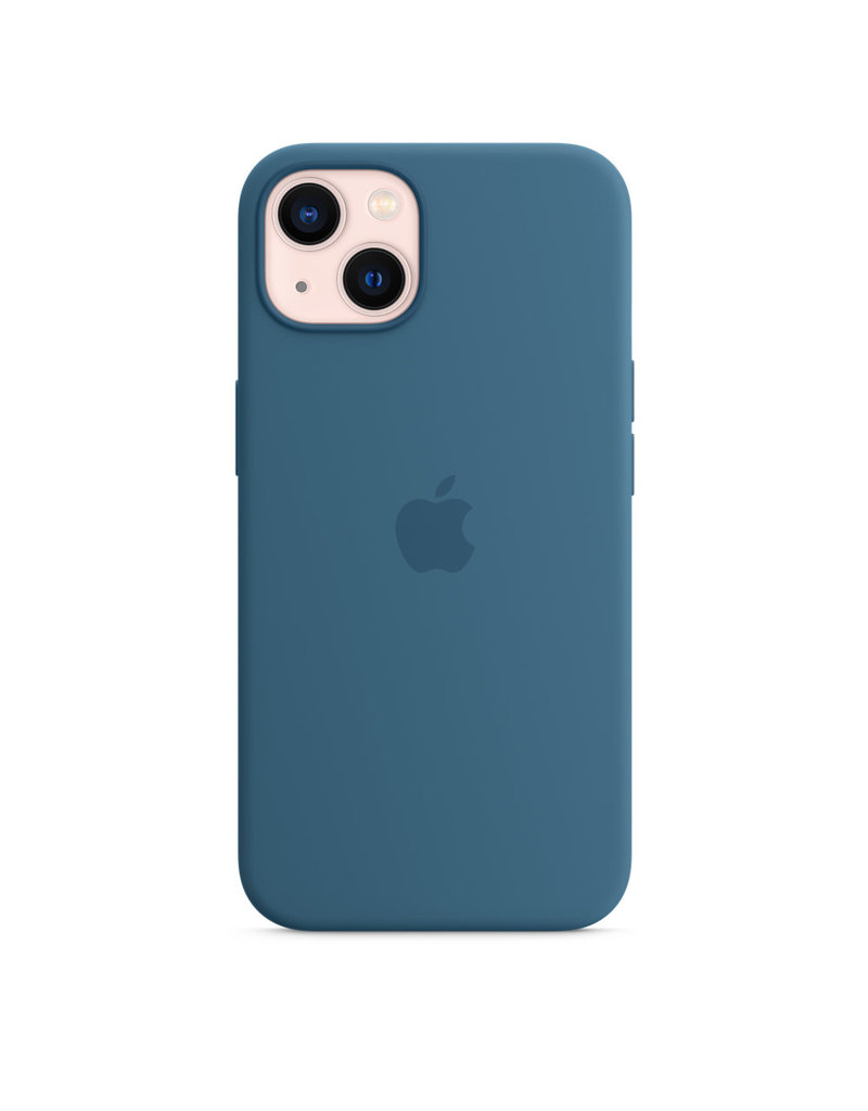 Apple Apple IPhone 13 Mini Silicone Case with MagSafe - Blue Jay