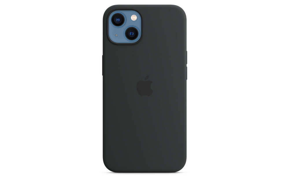 Apple IPhone 13 Mini Silicone Case with MagSafe - Midnight