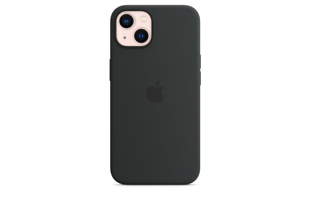 Apple IPhone 13 Mini Silicone Case with MagSafe - Midnight