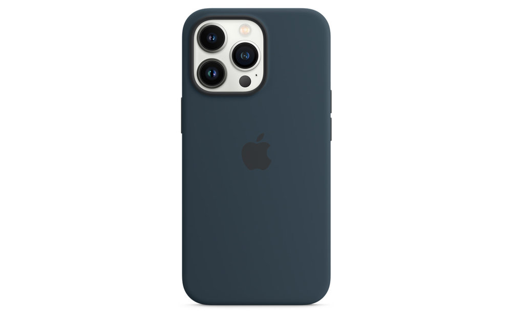 Apple IPhone 13 Pro Max Silicone Case with MagSafe - Abyss Blue