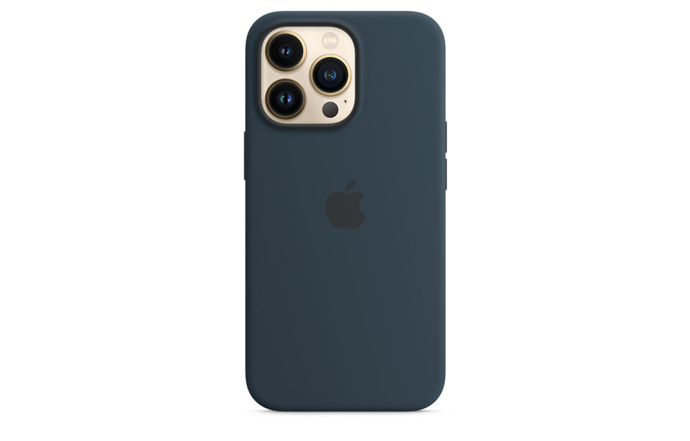 Apple IPhone 13 Pro Max Silicone Case with MagSafe - Abyss Blue