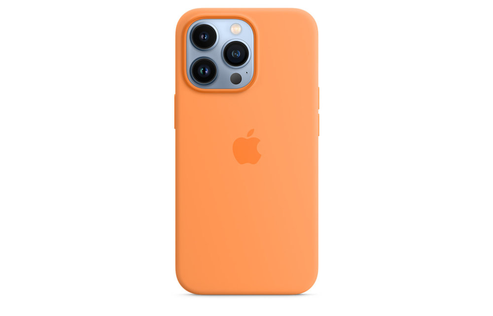 Apple IPhone 13 Pro Max Silicone Case with MagSafe - Marigold