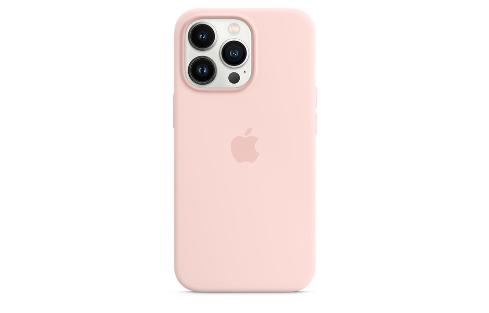 Apple IPhone 13 Pro Silicone Case with MagSafe - Chalk Pink