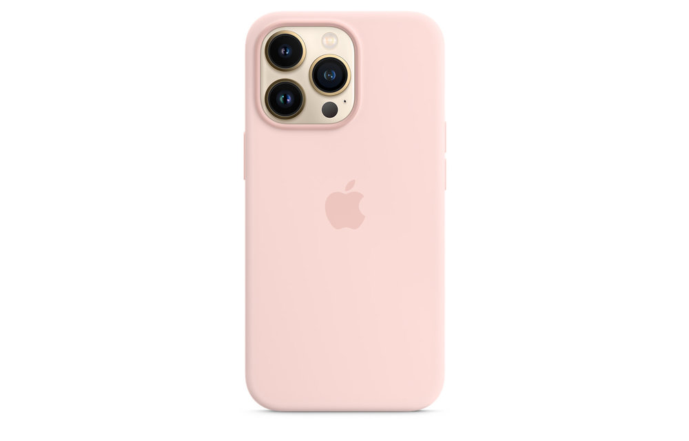 Apple IPhone 13 Pro Silicone Case with MagSafe - Chalk Pink