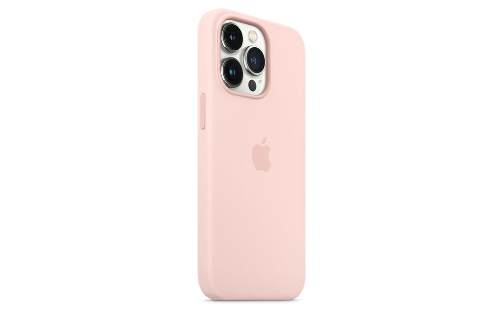 Apple IPhone 13 Pro Silicone Case with MagSafe - Chalk Pink