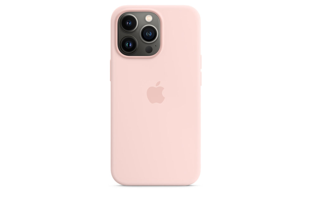 Apple IPhone 13 Pro Silicone Case with MagSafe - Chalk Pink