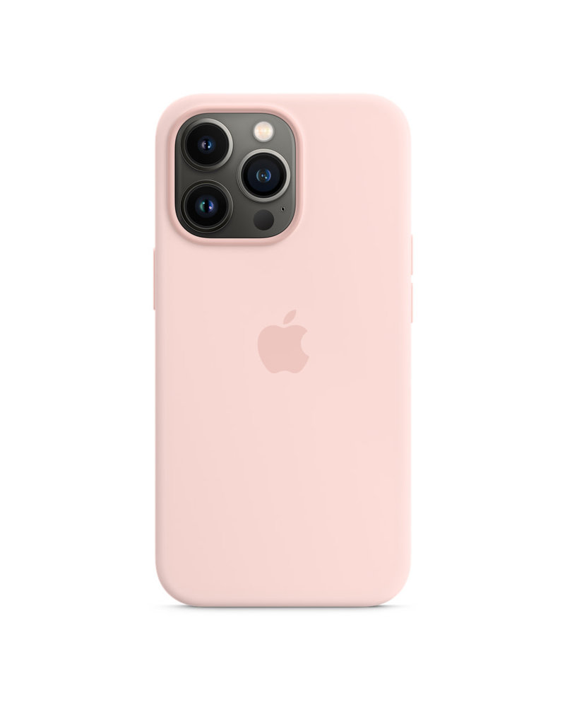 Apple Apple IPhone 13 Pro Silicone Case with MagSafe - Chalk Pink