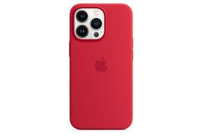 Apple IPhone 13 Pro Silicone Case with MagSafe - Product Red