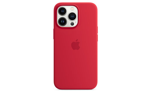 Apple IPhone 13 Pro Silicone Case with MagSafe - Product Red