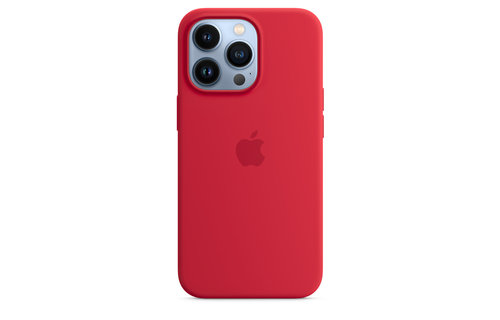 Apple IPhone 13 Pro Silicone Case with MagSafe - Product Red