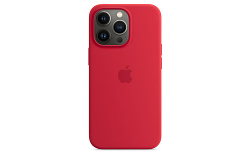 Apple IPhone 13 Pro Silicone Case with MagSafe - Product Red